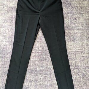 Tribal stretchy black straight leg dress pants, size 6